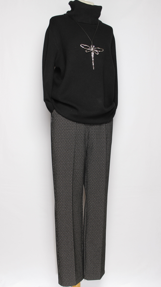 Свитер  хомут "ГЛАДКИЙ ВОРОТ"  бежевый, молочный, чёрный, серый, морская волна, коралл р.46-52