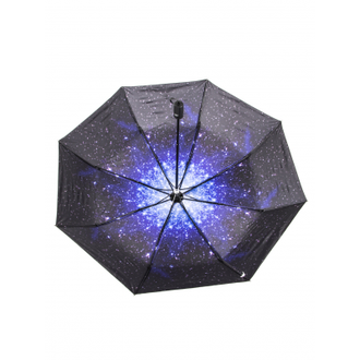 Зонт складной механический Звездное небо