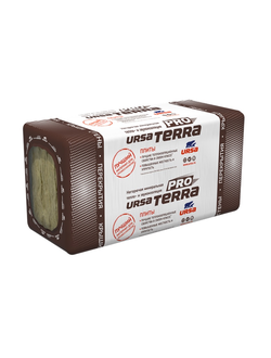 ТЕПЛОИЗОЛЯЦИЯ URSA TERRA МИНИ 34 PN 10*1000Х610Х50 ММ 6,1 КВ.М