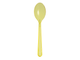 Ложка пластиковая желтая 18 см ПРЕМИУМ (50 шт.) (копия)