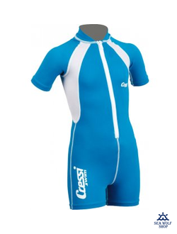 Гидрокостюм Лайкра Cressi детский CAICOS голубой 4-6 лет р.L
