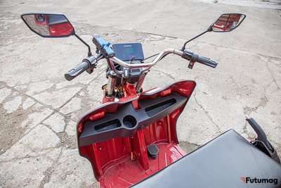 Грузовой электротрицикл Rutrike Антей PRO 1500 красный