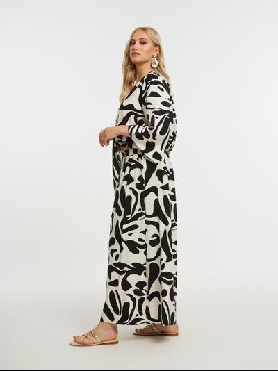 Юбка-брюки летние