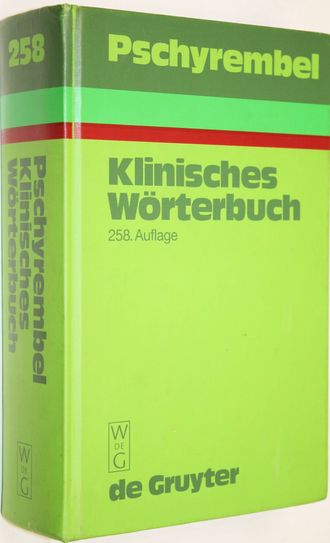 Pschyrembel Klinisches Worterbuch. Berlin: New York. 1998.