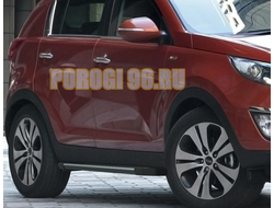 Пороги на Kia Sportage 3 (2010-2014-2015) Bmw-style V2