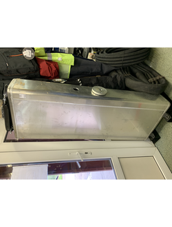 Бак 200 л. Алюминиевый за кабину +воздушный фильтр на бак 305*655*1100