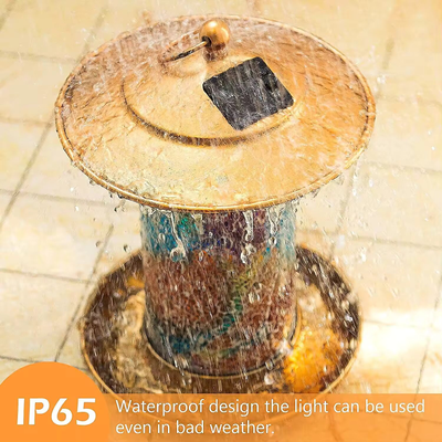 Кормушка для птиц (декоративный фонарь) на двух солнечных батареях