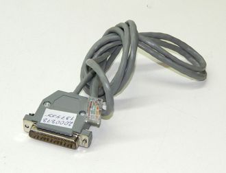 Кабель консольный LPT штекер - RJ45 штекер 1,5м (комиссионный товар)