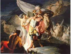 Купить греющую картину с фото репродукции Гойя Ганнибал