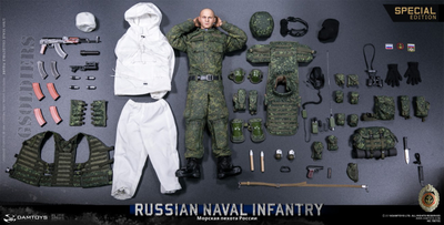 Российский боец морской пехоты (Федор Емельяненко) ФИГУРКА 1/6 RUSSIAN NAVAL INFANTRY 78070S DAMTOYS