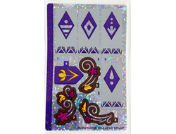 Sticker Sheet for Set 41164, Sheet 2, Holographic Mirrored - 60780/6274709, n/a (41164stk02)