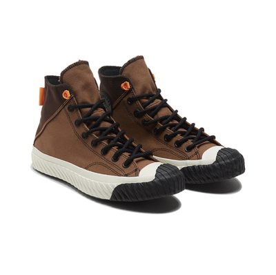 Кожаные кеды Converse Bosey коричневые высокие 169362C купить в Спб оригинал