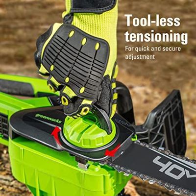 Цепная аккумуляторная пила Greenworks G40CS30II