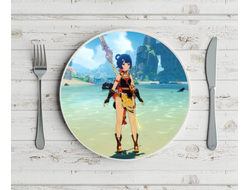 Тарелка Genshin Impact, Геншин Импакт №6