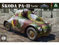Сборная модель: (Takom 2024) Бронеавтомобиль Skoda PA-II (Turtle)