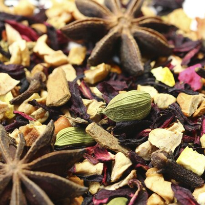 Чай фруктовый Глинтвейн, ароматизированный