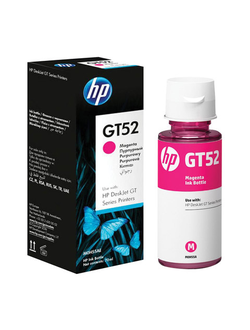 Чернила HP GT52 (M0H55AE) для СНПЧ DeskJet GT 5810/5820, пурпурный, ресурс 8000 страниц, оригинальные