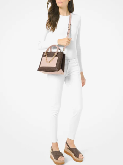 Сумка Michael Kors Cece Small Acorn Pink