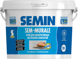 Клеи для  обоев и декора Semin