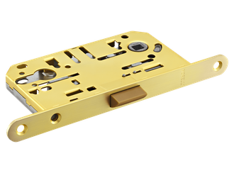 Бесшумный замок под цилиндр MORELLI 1885P MSG цвет - мат. сатинированное золото