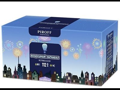 Батарея салютов ВОЗДУШНЫЙ КАРНАВАЛ БСП0611210 PIROFF | Neva-Salut.com