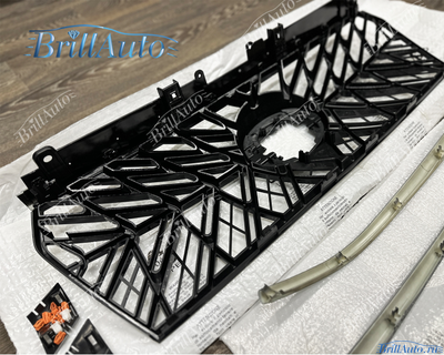 Решетка Toyota Prado 150 рестайлинг 2018+ TRD черная