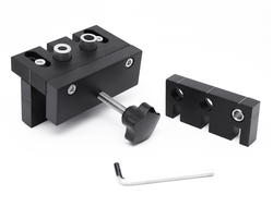 Кондуктор для сверления отверстий в торец и плоскость из алюминия