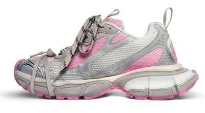 Balenciaga 3XL Trainers White Grey Pink женские