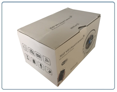 Панорамная WiFi видеоняня/видеокамера (лампа накаливания, цоколь Е27) с DVR с включением освещения, HD 960p (360EyeS)