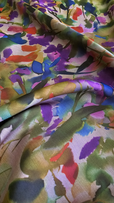 Шёлк-купра Эден 5001 Цвет 1 Под заказ