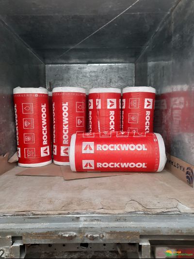 Мат прошивной РОКВУЛ ВАЙРЕД МАТ105 Кф1 7000x1000x25 мм, EI 60 мин, НГ