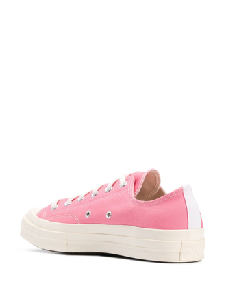 Кеды Converse Play Comme Des Garcons розовые низкие