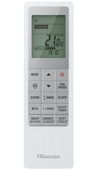 Кондиционер Hisense Silver Crystal Super AS-10UW4RVETG00(R) SILVER