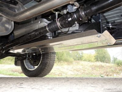 Защита бака (алюминий) 4 мм