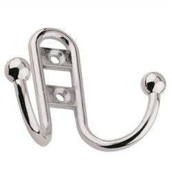 крепкий двухкрючковый металлический мебельный аксессуар