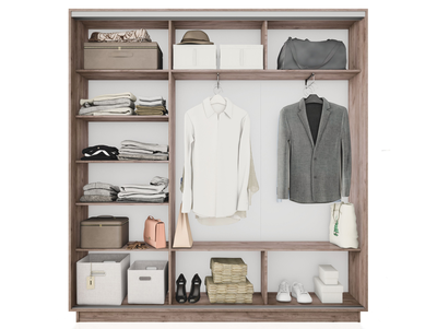 Шкаф-купе Трио-Фото (Абстракция серая) 1800*450*2200