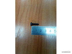 4,3*15,9 цилиндрическая головка, черный (цена за 100 шт), 17670207