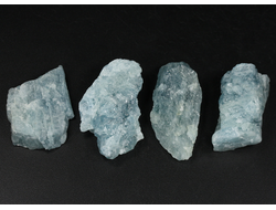 Берилл голубой (Аквамарин), необработанный, дикий образец в ассортименте, Бразилия (25-30 мм, 5-7 г) №37872