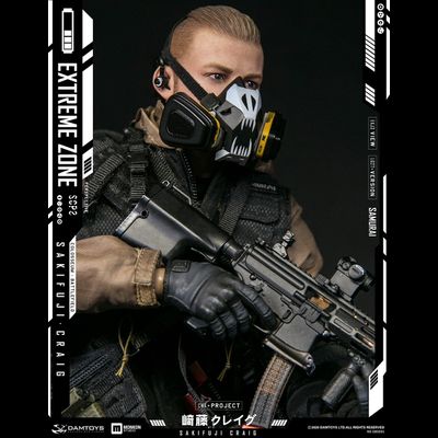 Самурай Сакифудзи Крейг - Коллекционная ФИГУРКА 1/6 scale EXTREMEZONE Samurai SAKIFUJI CRAIG (EBS001) - DAMTOYS