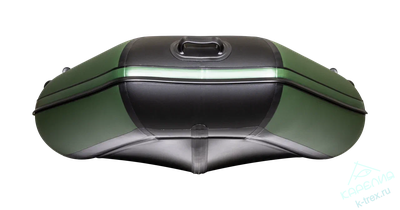 Лодка ПВХ Мастер Лодок Аква 2800Слань-книжка Киль Зелёный / Чёрный