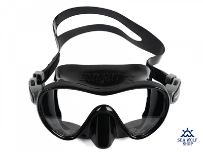 Маска с трубкой Sargan "Калан" Black