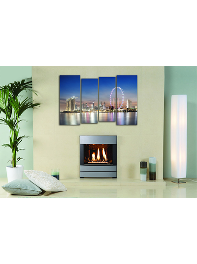 Модульная картина "Великолепие Сингапура"