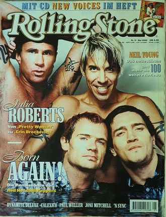 Rolling Stone Germany Magazine May 2000 Red Hot Chili Peppers, Иностранные журналы, Intpress