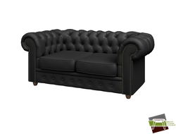 Диван 2-местный Честер-Люкс  (Oregon-16)