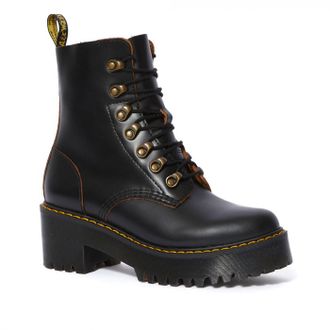 Ботинки Dr. Martens Leona Vintage черные