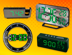 Часы электронные и механические