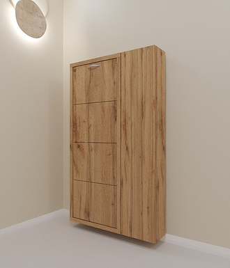 Обувница Айрон-4 Дуэт (ЛДСП)