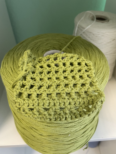 PECCI FILATI spa (ПЕЧИ ФИЛАТИ) art. CROISSANT   хлопковое волокно 180 м в 100 граммах  цв. 14208 нежная олива