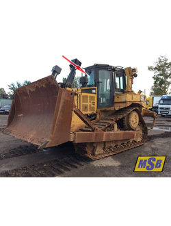 Стекло лобовое на Caterpillar D6R