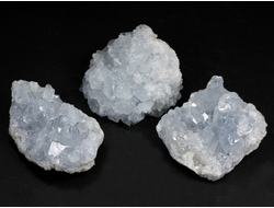 Целестин, друза кристаллов в ассортименте, Мадагаскар (35-40 мм, 30-50 г) №29933